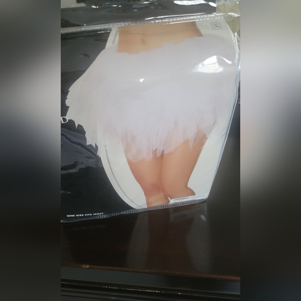 White Tulle Skirt
